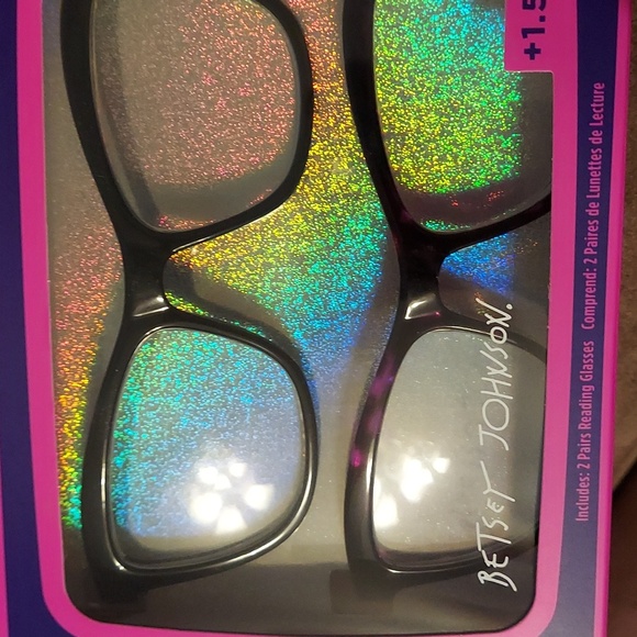 NIP Betsey Johnson Reading Glasses +1.50 or +2.00 - Picture 2 of 2